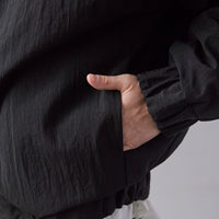MAN-TLE R0D3 Nylon Shirt, Black