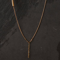 Maslo Chock A Block Necklace, Gold