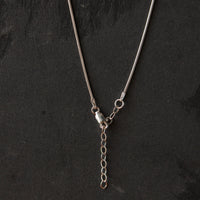 Maslo Chock A Block Necklace, Silver