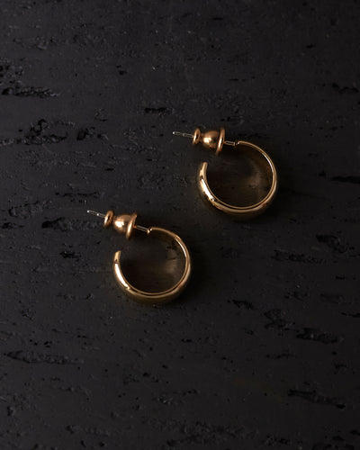 Maslo Mini Hoop Earrings, Gold