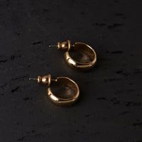Maslo Mini Hoop Earrings, Gold