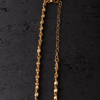 Maslo Twisted Serpentine Necklace, Gold
