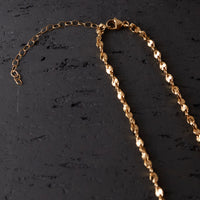 Maslo Twisted Serpentine Necklace, Gold