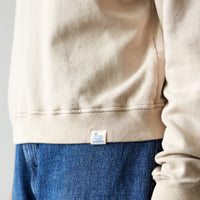 Merz b. Schwanen Cropped Sweatshirt, Feather Grey