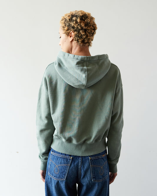 Merz b. Schwanen Relaxed Fit Hoodie, Light Army