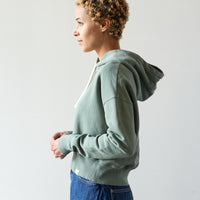 Merz b. Schwanen Relaxed Fit Hoodie, Light Army