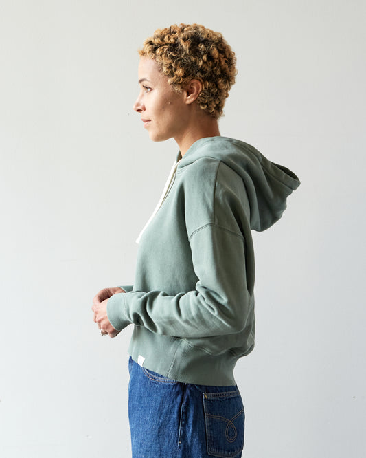 Merz b. Schwanen Relaxed Fit Hoodie, Light Army