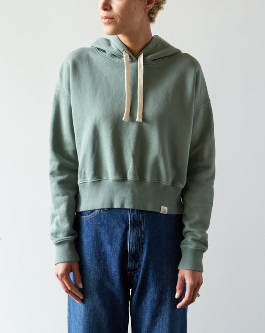 Merz b. Schwanen Relaxed Fit Hoodie, Light Army