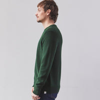 Merz b. Schwanen Ribbed Pullover, Forest