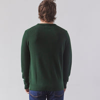 Merz b. Schwanen Ribbed Pullover, Forest