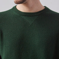 Merz b. Schwanen Ribbed Pullover, Forest