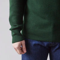 Merz b. Schwanen Ribbed Pullover, Forest