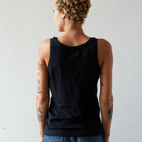 Merz b. Schwanen Tank Top, Deep Black