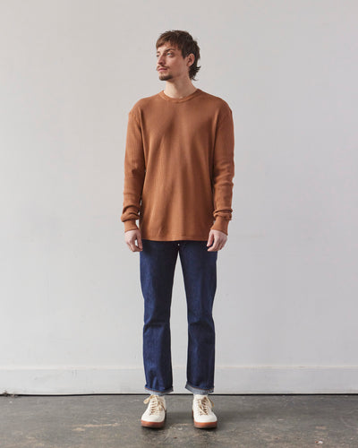 Merz b. Schwanen Waffle Structure Longsleeve, Amber