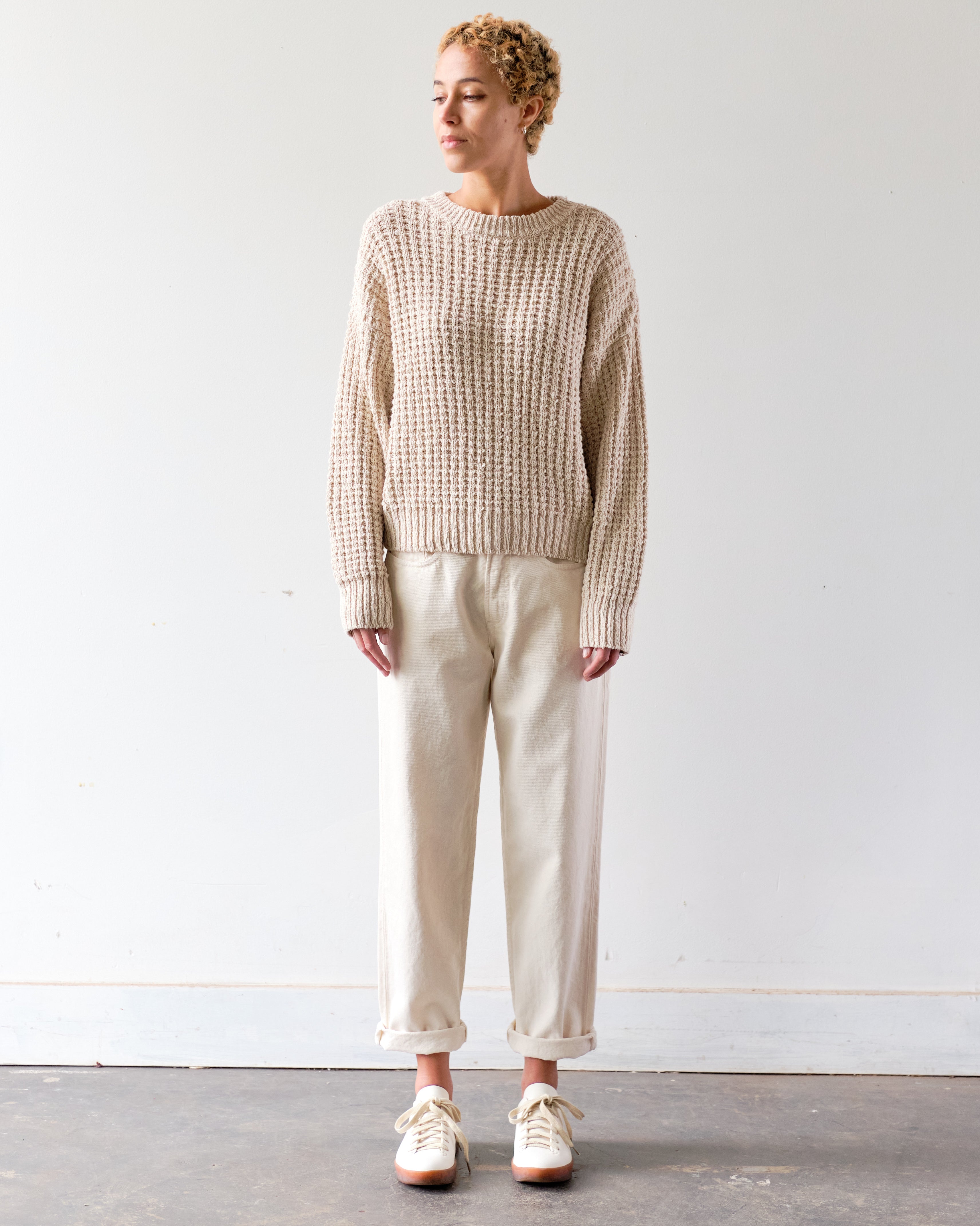 Micaela Greg Leno Pullover, Antique – Glasswing
