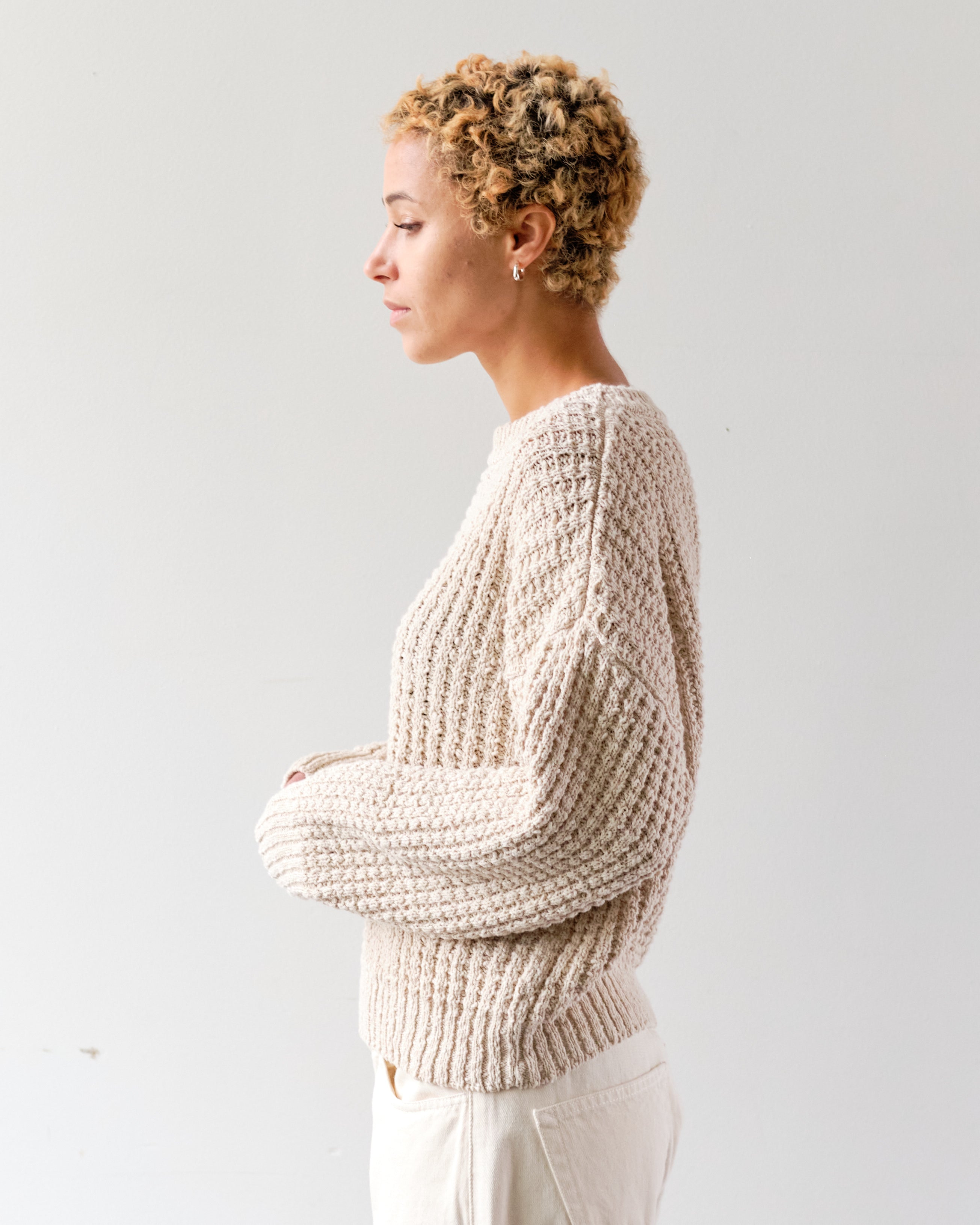 Micaela Greg Leno Pullover, Antique – Glasswing