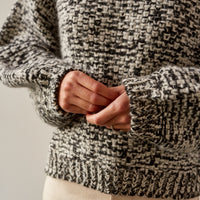 Micaela Greg Marle Sweater, Black/Cream