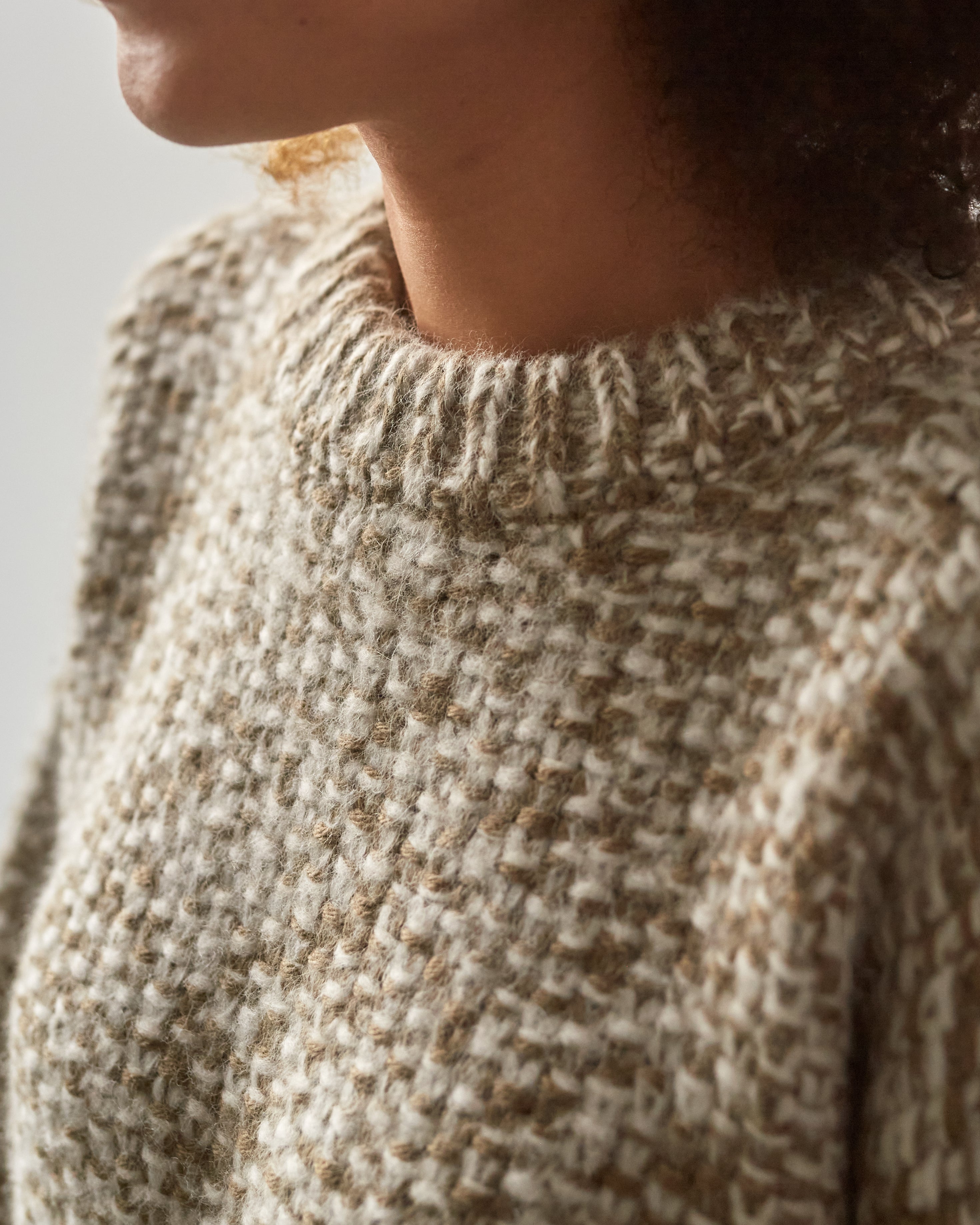 micaela greg ニット Micaela Greg Marle Sweater, Olive/Cream – Glasswing