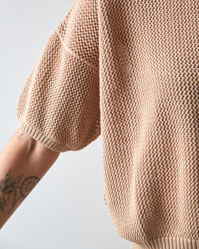 Micaela Greg Mesh Tee, Cork