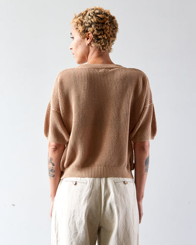 Micaela Greg Mesh Tee, Cork
