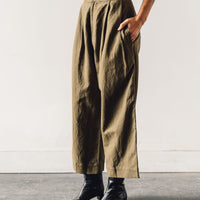 Micaela Greg Pleated Trouser, Fir