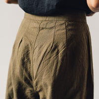 Micaela Greg Pleated Trouser, Fir