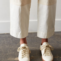Micaela Greg Seamed Jean, CreamWhite