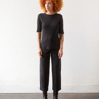 Micaela Greg Seamed Jean, Faded Black
