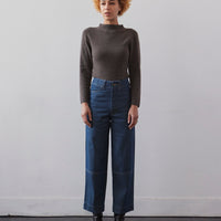 Micaela Greg Seamed Jean, Steel Blue