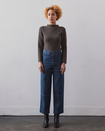 Micaela Greg Seamed Jean, Steel Blue
