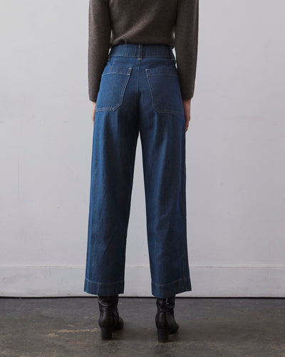 Micaela Greg Seamed Jean, Steel Blue