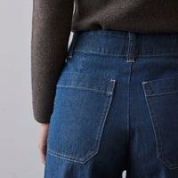 Micaela Greg Seamed Jean, Steel Blue