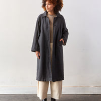 Micaela Greg Sherpa Lined Trench Coat, Charcoal