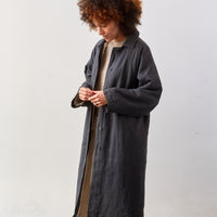 Micaela Greg Sherpa Lined Trench Coat, Charcoal