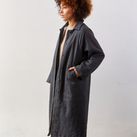 Micaela Greg Sherpa Lined Trench Coat, Charcoal