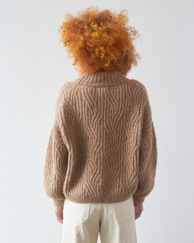 Micaela Greg Simone Sweater, Camel