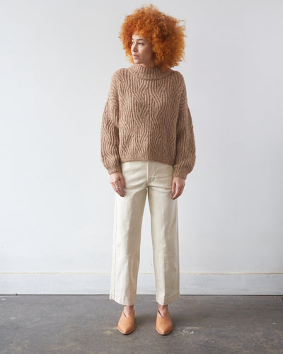 Micaela Greg Simone Sweater, Camel