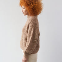 Micaela Greg Simone Sweater, Camel