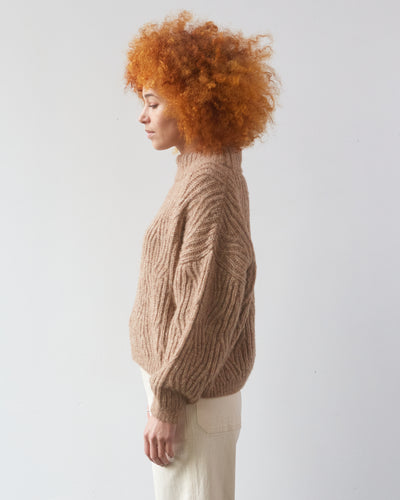 Micaela Greg Simone Sweater, Camel
