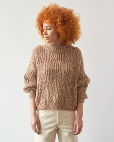 Micaela Greg Simone Sweater, Camel