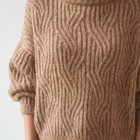 Micaela Greg Simone Sweater, Camel