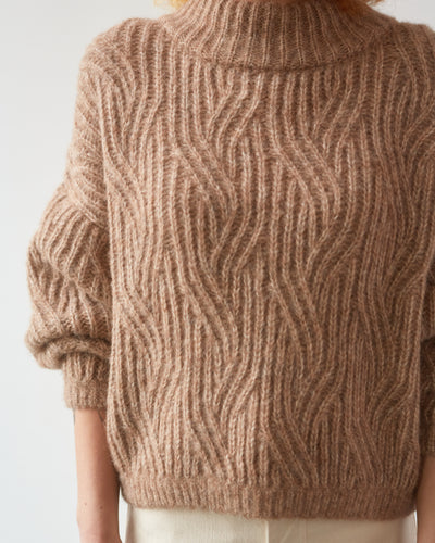 Micaela Greg Simone Sweater, Camel