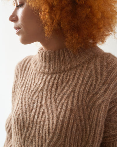 Micaela Greg Simone Sweater, Camel