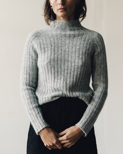 Micaela Greg Isa Rib Top, Grey