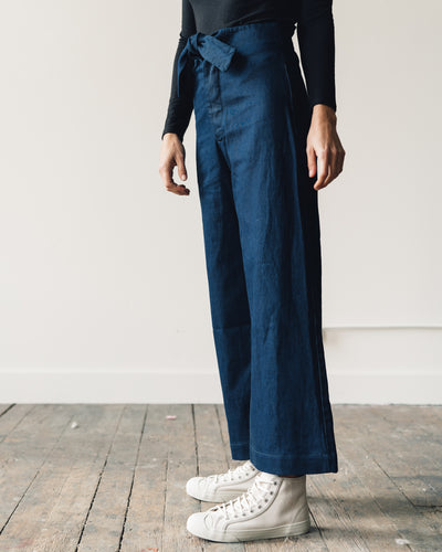Micaela Greg Knotted Sailor Pant, Denim