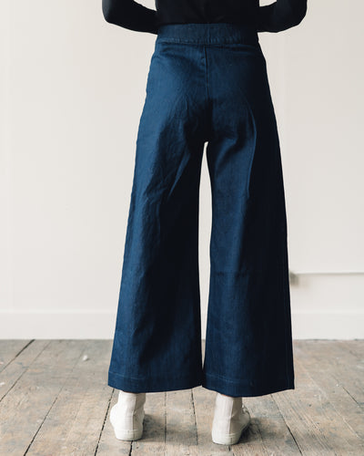 Micaela Greg Knotted Sailor Pant, Denim