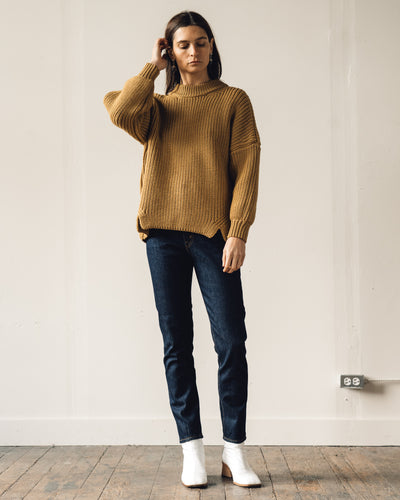 Micaela Greg Notched Hem Sweater