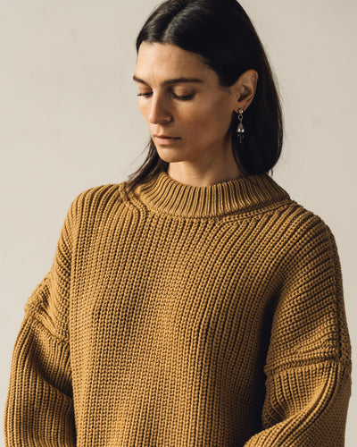Micaela Greg Notched Hem Sweater