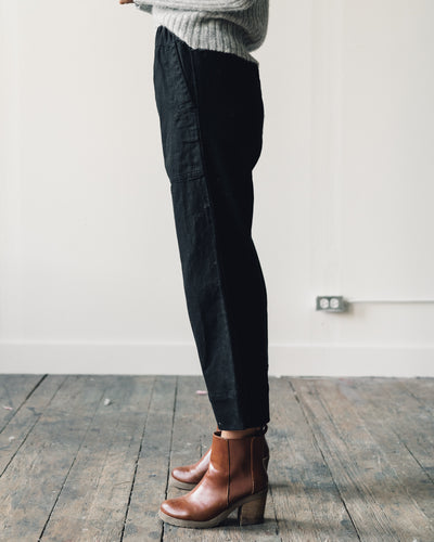 Micaela Greg Utility Pant, Black