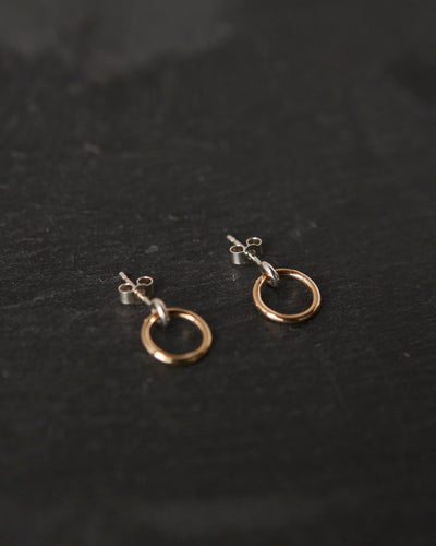 Mirta Kinetic Hoop Earring, Small